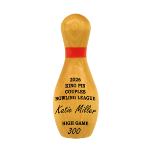 4" Bowling Pin Magnet