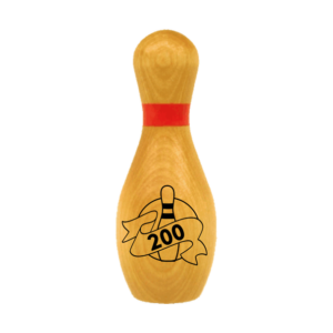 4" Wooden Pin with Design